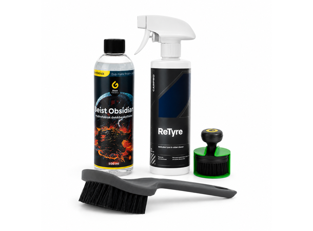 Re-Tyre & Beist Obsidian Kit Det beste fra Carpro og Gloss Factory 