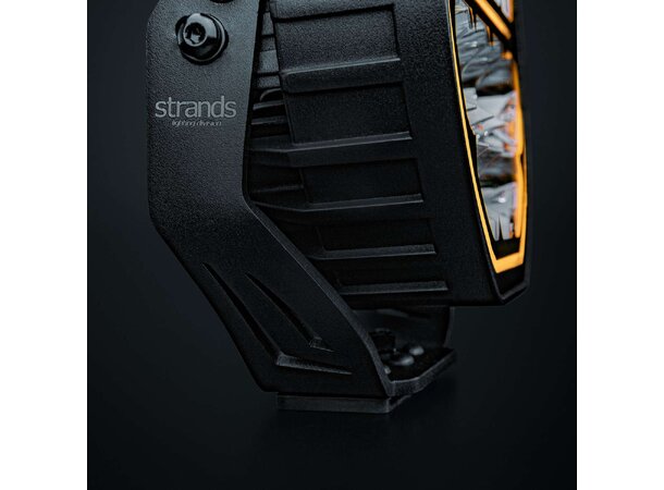 Strands Big Energy 7? ekstralys – 5600 lm, hvit/oransje poslys