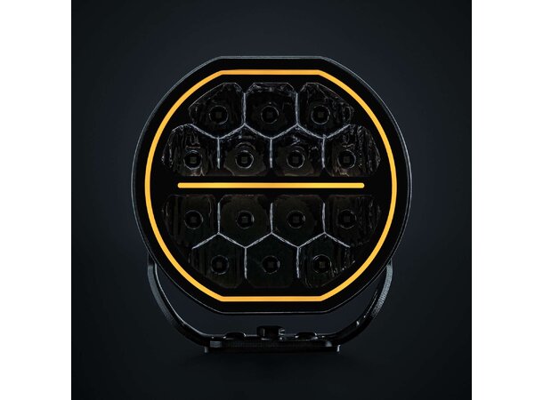 Strands Big Energy 7? ekstralys – 5600 lm, hvit/oransje poslys