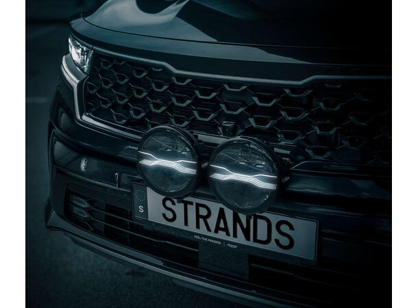 Strands FOR9T Dragon 9" x2 fjernlyspakke 2x 9" ekstralys med skiltbrakett 