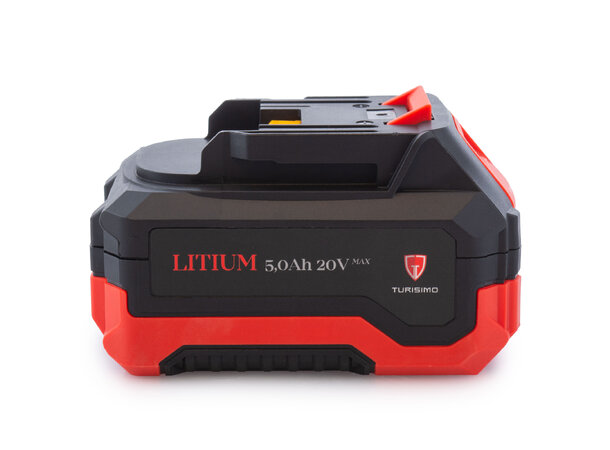 Turisimo 5.0Ah Batteri 20V Kraftig Li-ion batteri for verktøy 