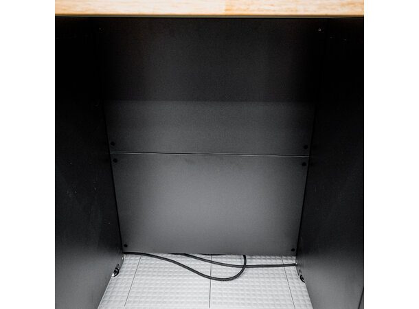 Turisimo 680mm rustfri benkeplate | Verksted