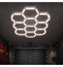 Turisimo GRID Hexagon Single Garage XL10 Hexagon-panel 10 ruter Turisimo GRID