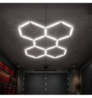 Turisimo GRID Hexagon pakke 5 Hexagon belysning 5 ruter