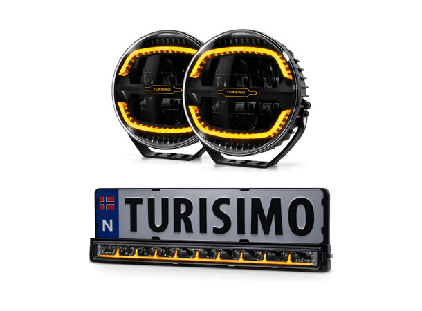 Turisimo Ultimate Duo – 2x Titan P9 + Frame P20 lyspakke