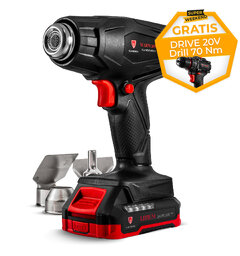 Turisimo WARM 20V Varmepistol-pakke Super Weekend - Gratis Turisimo DRIVE