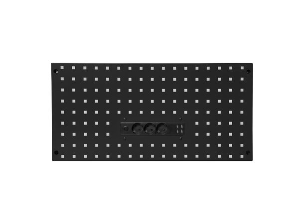 Turisimo verktøytavle-EL i stål – praktisk oppheng med strøm