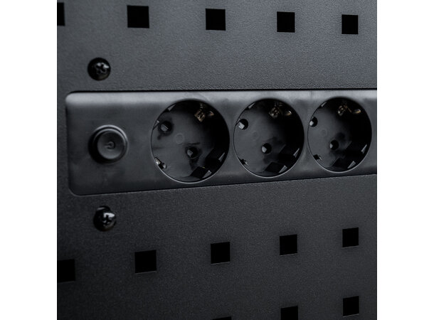 Turisimo verktøytavle-EL i stål – praktisk oppheng med strøm