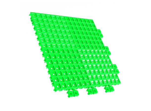 Versoflor UPFLOR® klikkbar gulvflis Fluorescent Green, 30x30cm, 1stk. 