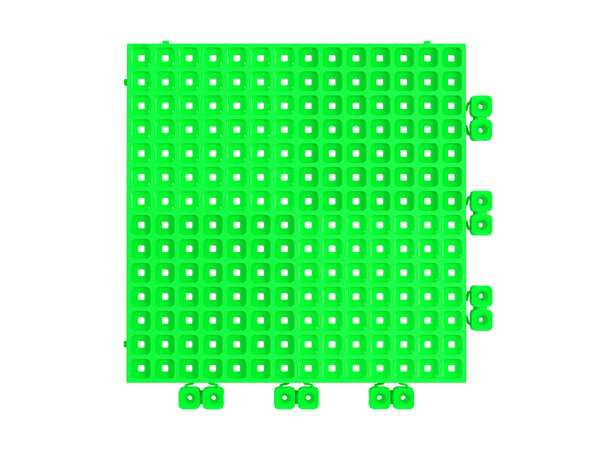 Versoflor UPFLOR® klikkbar gulvflis Fluorescent Green, 30x30cm, 1stk. 