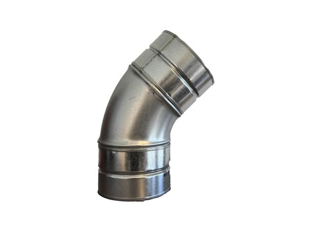 Arida Luftbend 125 mm – 45° til Pro-avfuktere