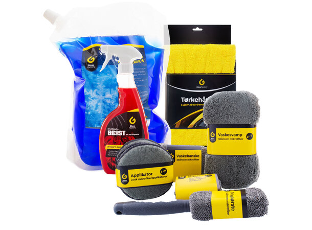 Gloss Factory Komplett Vintervaskepakke Komplett vaskepakke for god bilvask 