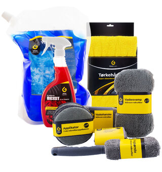 Gloss Factory Komplett Vintervaskepakke Komplett vaskepakke for god bilvask
