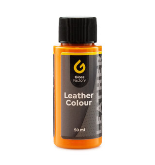 Gloss Factory Leather Colour 021 Oransje, 50ml