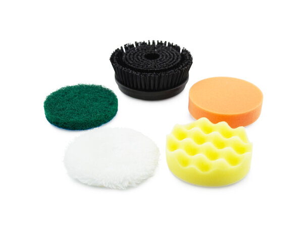 Gloss Factory Utvidet tilbehørssett 5pk Tilpasset multifunksjonell isskrape 