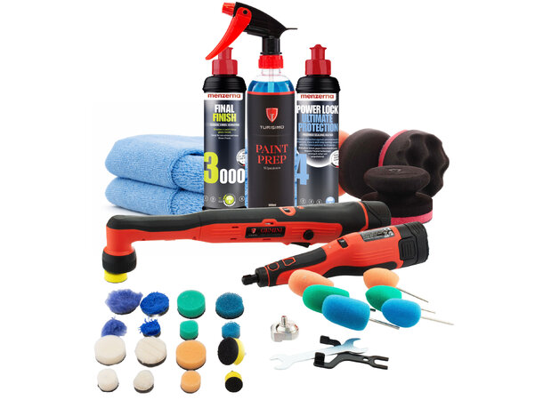 Maskinpolering for trange områder Komplett polering inkl. Turisimo Gemini 