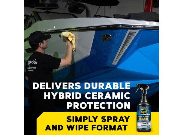 Meguiar’s Marine & RV Ceramic Sealant – Slitesterk beskyttelse