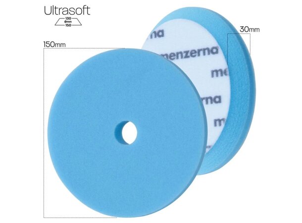 Menzerna Wax Foam Pad 130/150 mm blå | Påføringspute