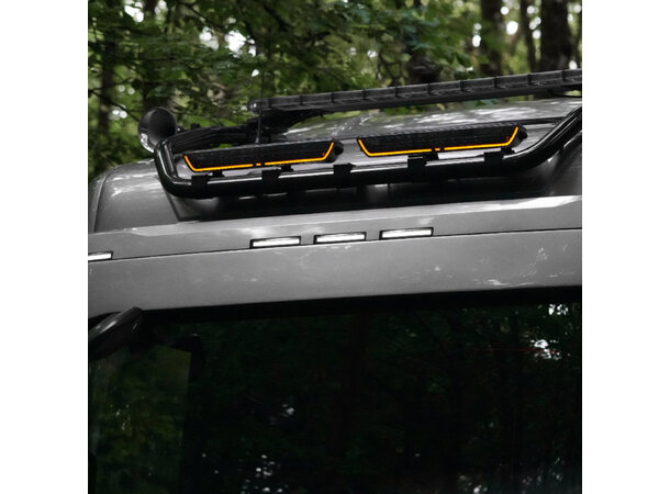 OZZ HP P20 LED Fjernlys Sort – 17 500 lm, rekkevidde 1100 m