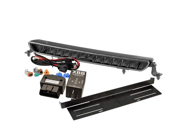 OZZ XB1 P20" buet LED fjernlys Komplett sett for Canbus-styring 