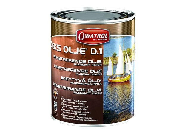 Owatrol Deks Olje D1 – treolje for båtdekk og teak