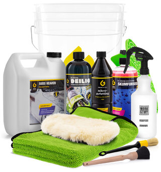 Tesla Vaskepakke komplett pakke Komplett vaskepakke for Tesla