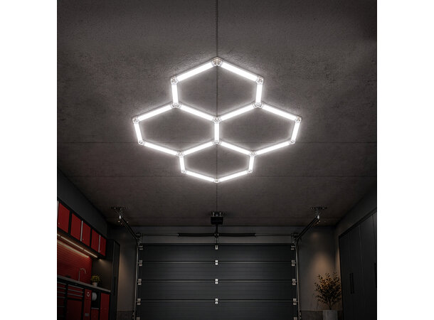 Turisimo GRID Hexagon pakke 4 Hexagon-panel 4 ruter Turisimo GRID 