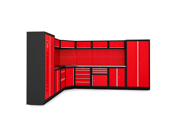 Turisimo S4 høyskap – Garasjeinnredning 4 seksjoner 2640mm