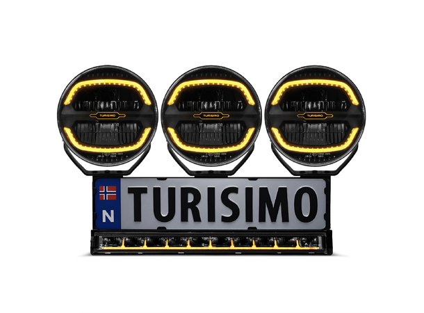 Turisimo Ultimate Trio – 3x Titan P9 + Frame P20 lyspakke
