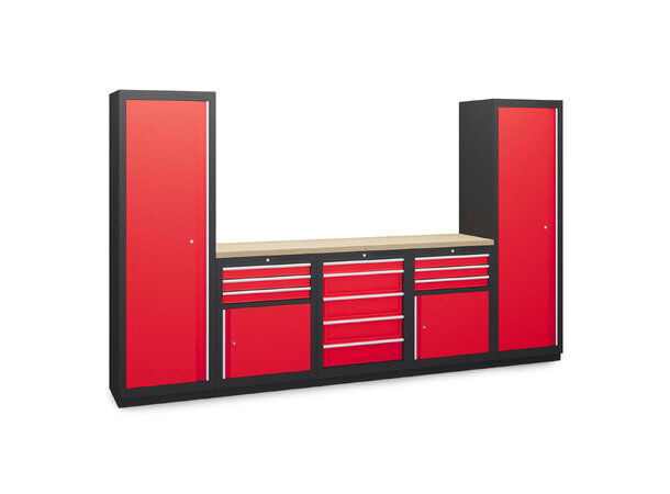 Turisimo garasjeinnredning 324cm – bygget for hindringer