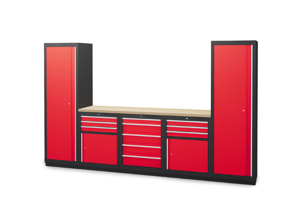 Turisimo garasjeinnredning 324cm – bygget for hindringer