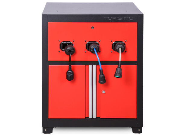 Turisimo multifunksjonsskap med vann, luft og strøm