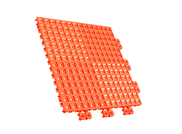 Versoflor UPFLOR® klikkbar gulvflis Fluorescent Orange, 30x30cm, 1stk. 