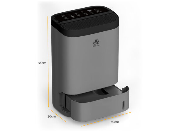 Arida S7L-2 Luftavfukter med Tørkerotor, opptil 90m2