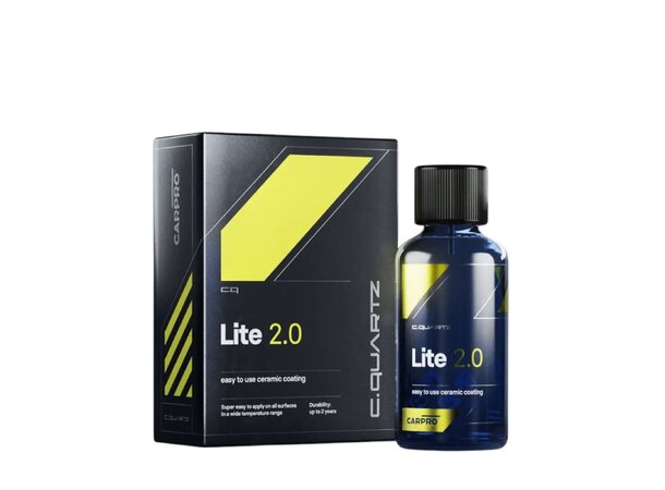 CARPRO CQUARTZ Lite 2.0 – enkel keramisk coating med 2 års holdbarhet
