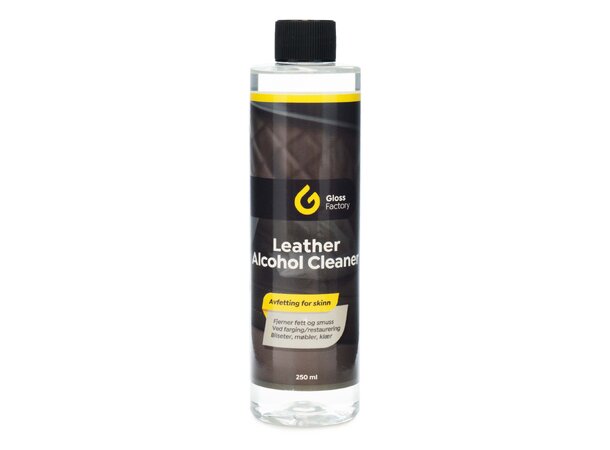 Gloss Factory Leather Alcohol Cleaner – avfett skinn før farging