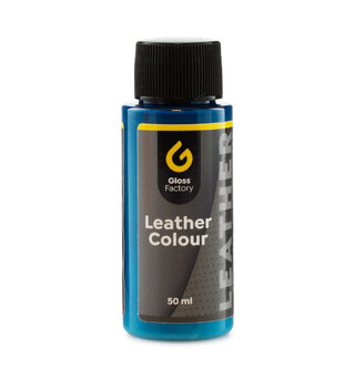Gloss Factory Leather Colour 703 Laguneblå, 50ml