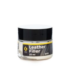 Gloss Factory Leather Filler, hvit Hvit reparasjonsmasse for skinn, 25ml