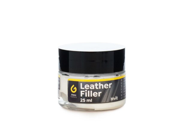 Gloss Factory Leather Filler hvit – fyll skader i skinn og vinyl