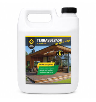 Gloss Factory Terrassevask Effektiv vask av terrassen, 4L