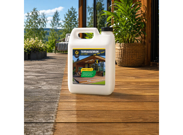 Gloss Factory Terrassevask Effektiv vask av terrassen, 4L 