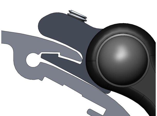 Lazer senter monteringskit for Linear-lamper