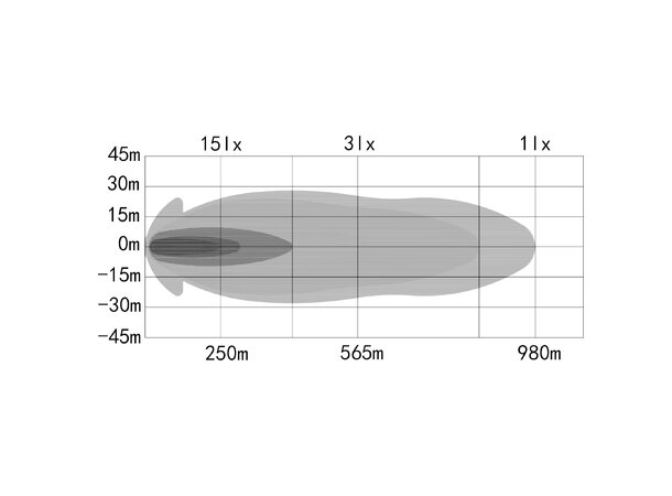 OZZ XB1 P52" LED-bar med posisjonslys – Kraftig og stilfull belysning