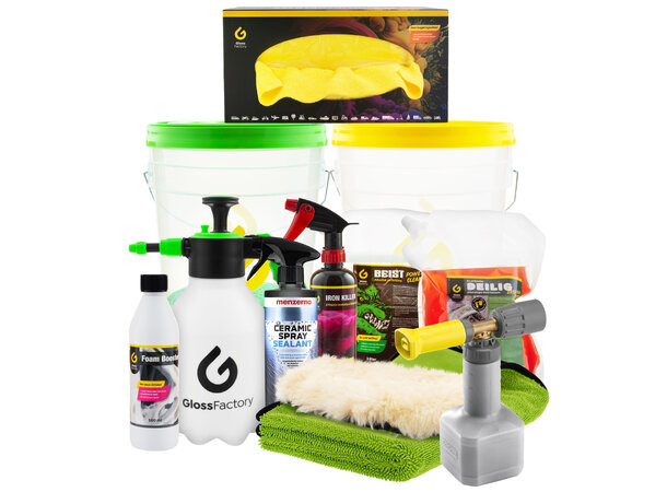 Proff 2-bøtte system høstklargjøring Grundig vask og klar for vinteren 