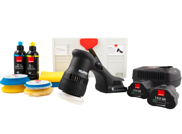 Rupes HLR75 Mini iBrid Lux Kit - Setter ny standard