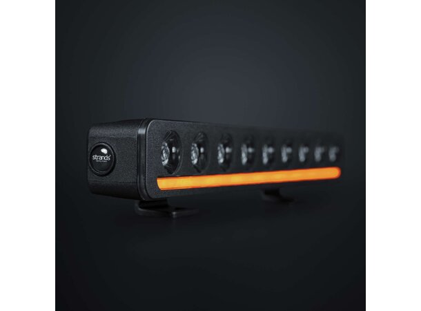 Strands NUUK D-LINE 10? LED-bar – 5500 lm, hvit/oransje poslys