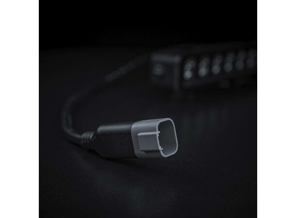 Strands NUUK D-LINE 10? LED-bar – 5500 lm, hvit/oransje poslys