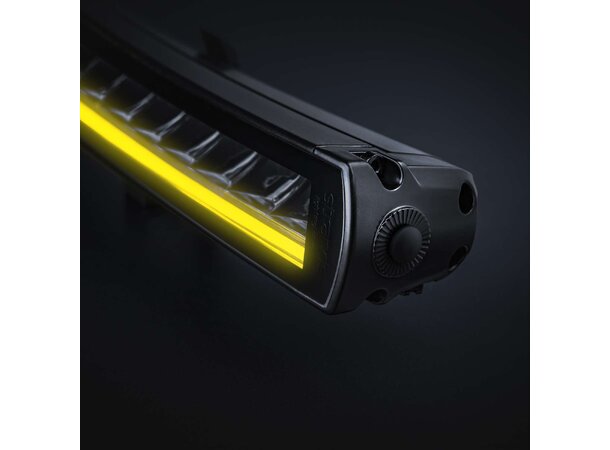 Strands Siberia XP SRC 22" LED-bar – Buet med gult/hvitt posisjonslys
