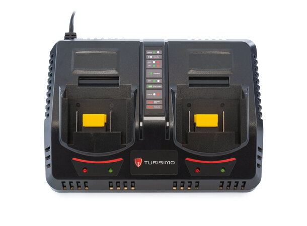 Turisimo 3.5A Dobbel Lader Dobbel Lader for Turisimo Batterier 