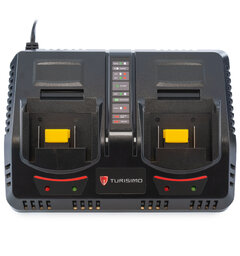 Turisimo 3.5A Dobbel Lader Dobbel Lader for Turisimo Batterier